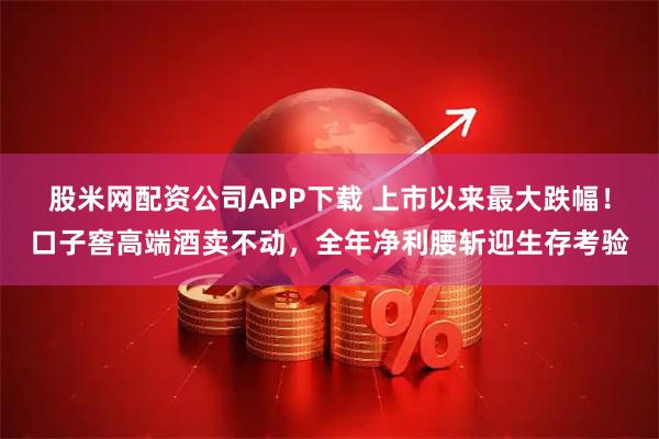 股米网配资公司APP下载 上市以来最大跌幅！口子窖高端酒卖不动，全年净利腰斩迎生存考验